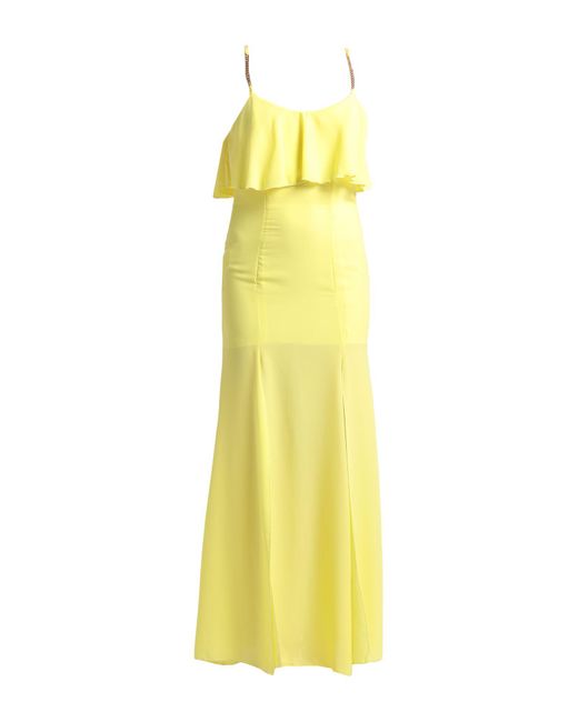 Rinascimento Yellow Maxi Dress
