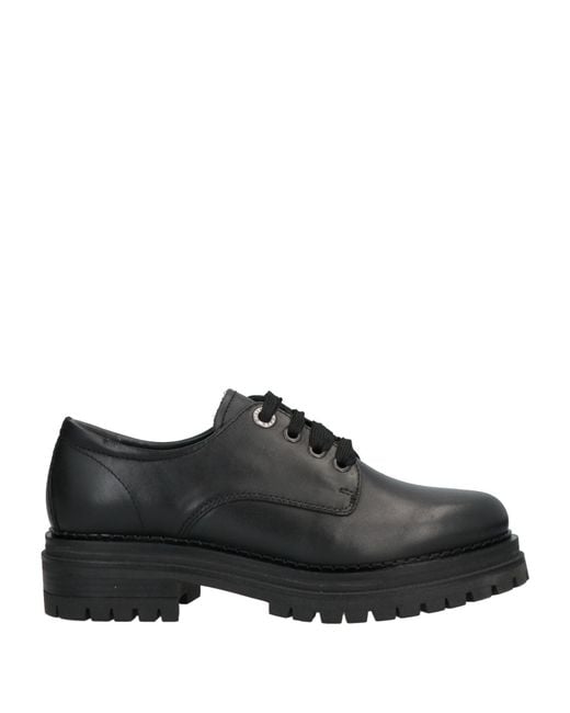 Nero Giardini Black Lace-up Shoes