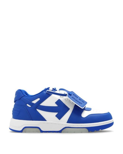 Off- Sneakers Out Of Office Ooo di Off-White c/o Virgil Abloh in Blue da Uomo