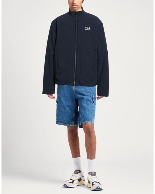 EA7 Blue Jacket for men