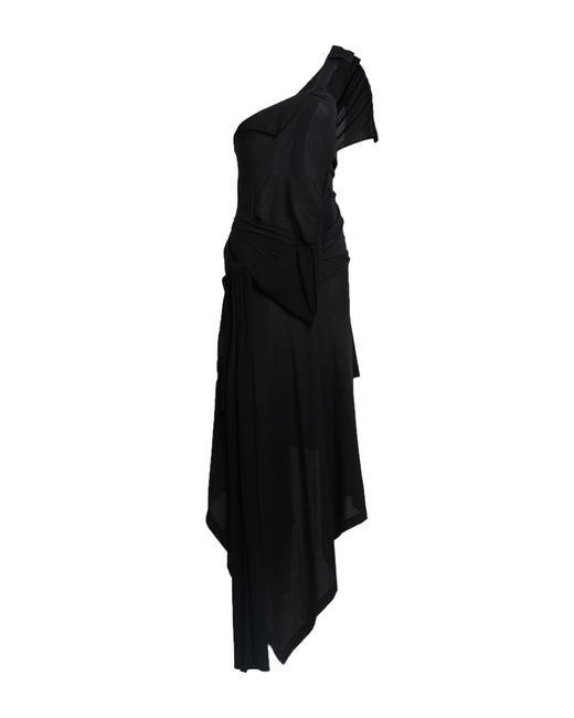 Yohji Yamamoto Black Mini Dress
