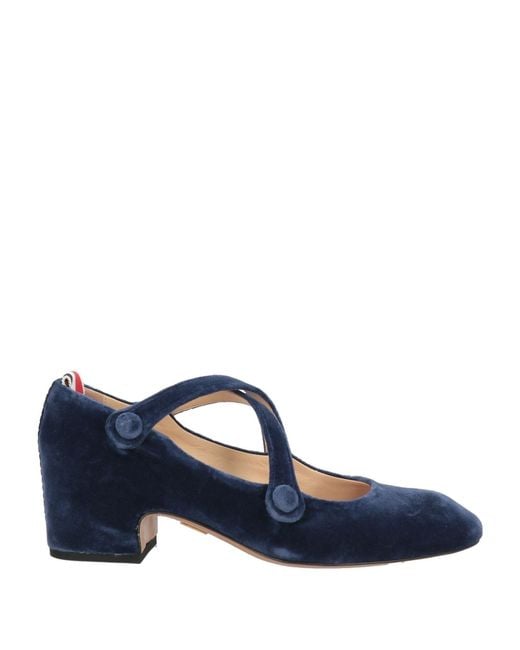 Thom Browne Blue Pumps