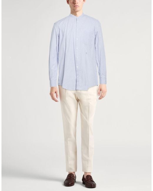 Massimo Alba Blue Shirt for men