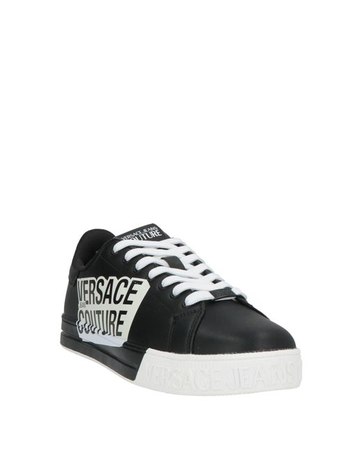 Versace Jeans Couture Black Trainers for men