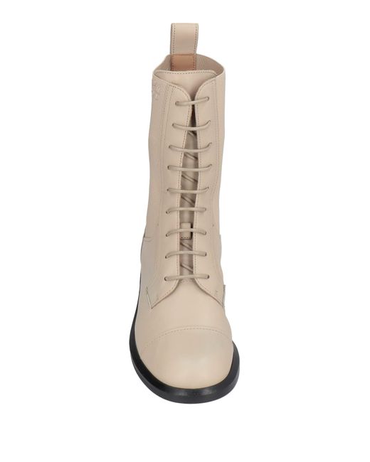 Emporio Armani Natural Ankle Boots