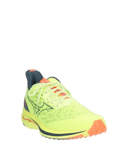 Mizuno Yellow Trainers for men
