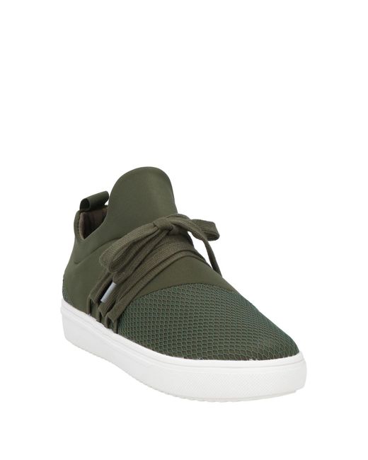 Axel Arigato Green Sneakers Leather, Textile Fibers