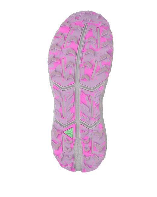 Brooks White Light Sneakers Textile Fibers