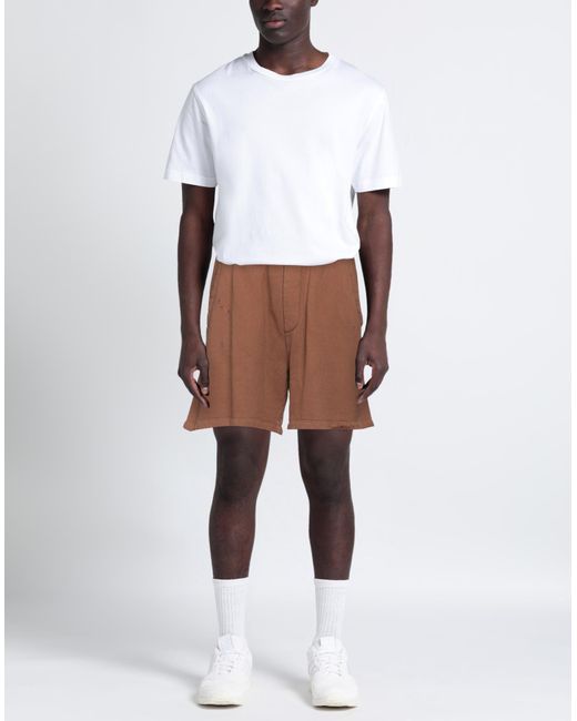DSquared² Brown Shorts & Bermuda Shorts Cotton for men