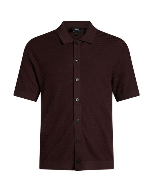 Theory Red Shirt for men
