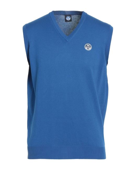 North Sails Blue Sweater for men
