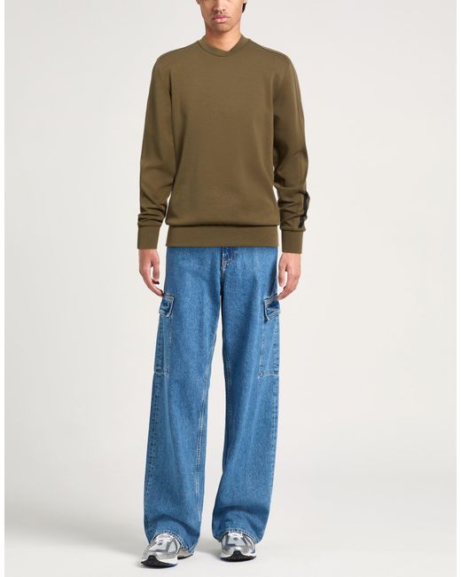 Colmar Green Sweatshirt Cotton, Polyester, Elastane for men