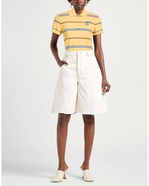 MAX&Co. Yellow Polo Shirt