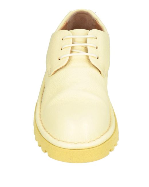 Marsèll Natural Lace-Up Shoes Leather