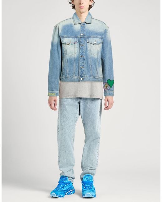 NAHMIAS Blue Denim Outerwear for men