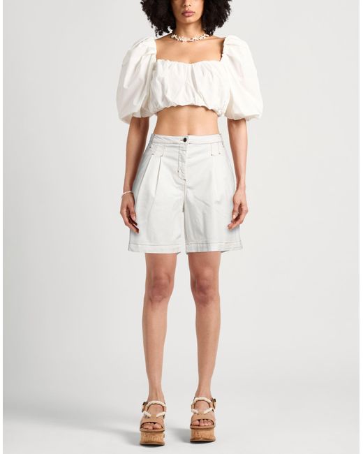 Caractere White Shorts & Bermudashorts