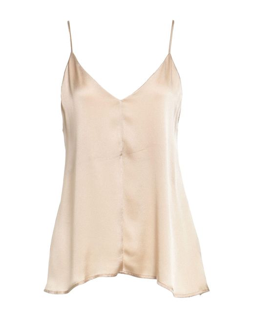Semicouture Natural Sand Top Acetate, Silk