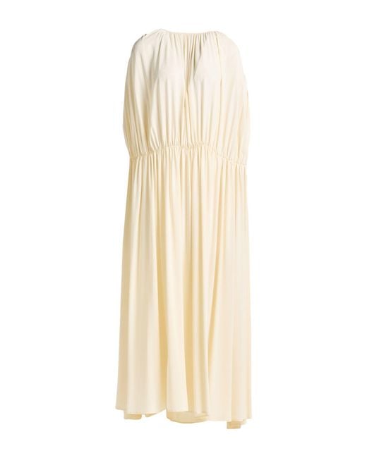 Erika Cavallini Semi Couture White Maxi Dress