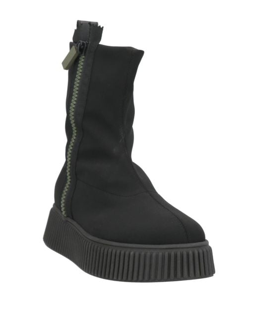 Lorenzo Mari Black Ankle Boots