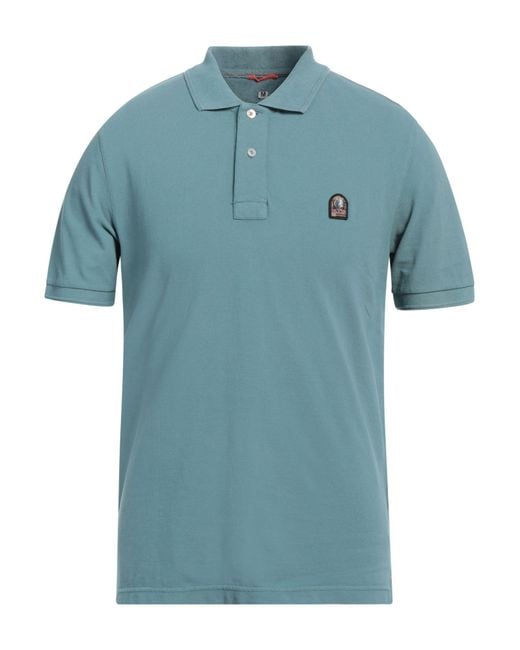 Parajumpers Blue Polo Shirt for men