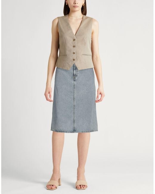 Totême  Blue Denim Skirt