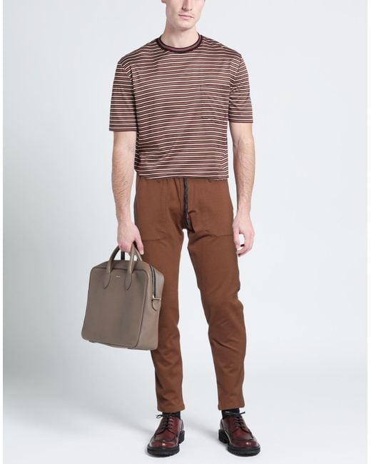 Bob Brown Pants Viscose, Polyamide, Elastane for men