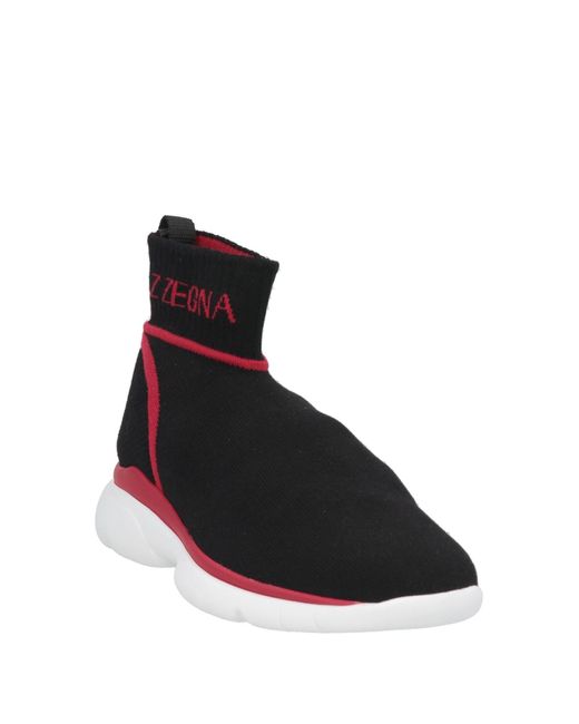 Zegna Black Trainers for men