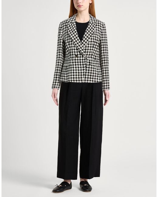 Pennyblack Black Blazer Cotton, Acrylic, Polyester, Viscose