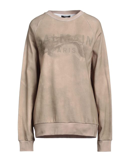 Balmain Natural Sweatshirt