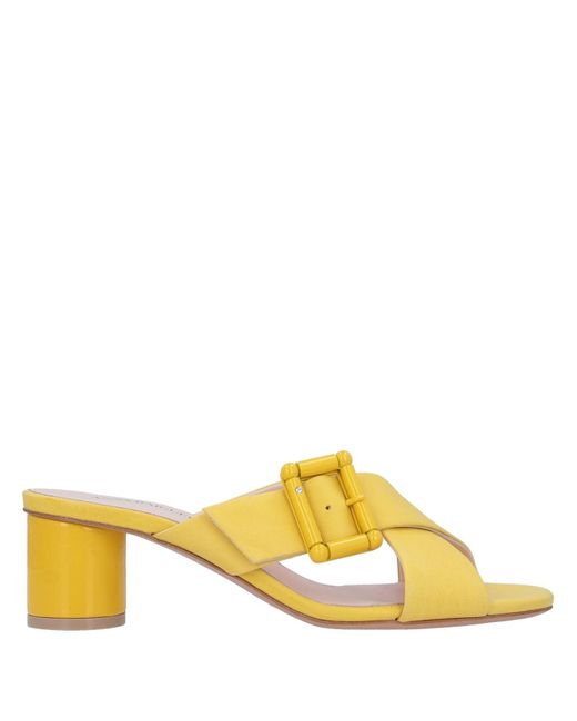 Anna Baiguera Yellow Sandals
