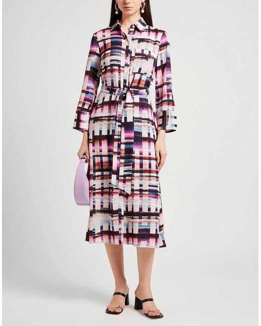 Replay White Midi-Kleid