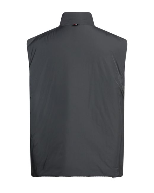 Thom Browne Gray Vest Polyester for men