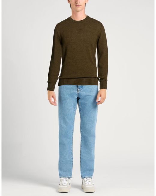 Pullover Kangra de hombre de color Green