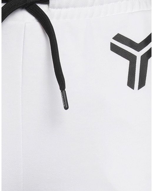 RICHMOND White Pants Cotton, Polyester