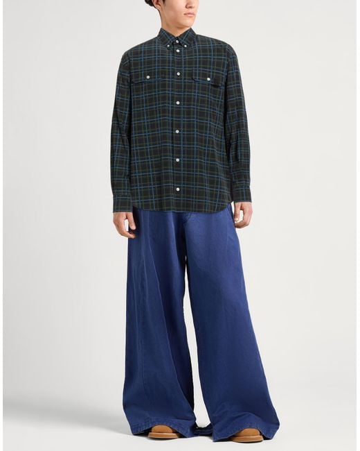 Loewe Blue Shirt Cotton, Polyester for men