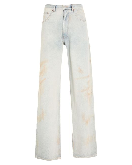 MM6 by Maison Margiela White Jeans for men