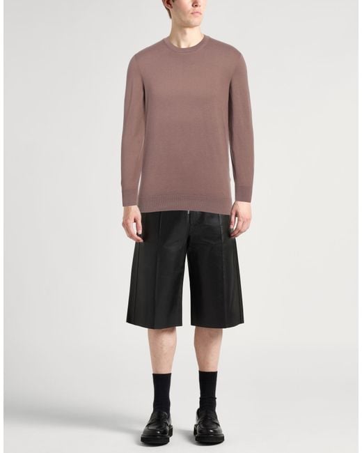 Pullover di Fedeli in Brown da Uomo