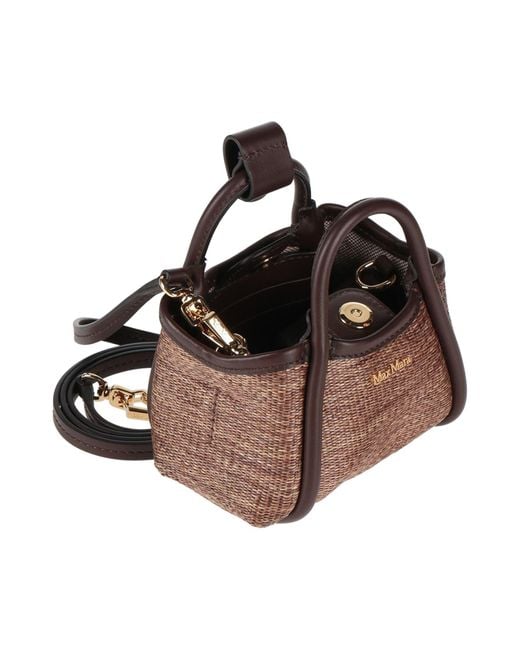 Borsa A Mano di Max Mara in Brown