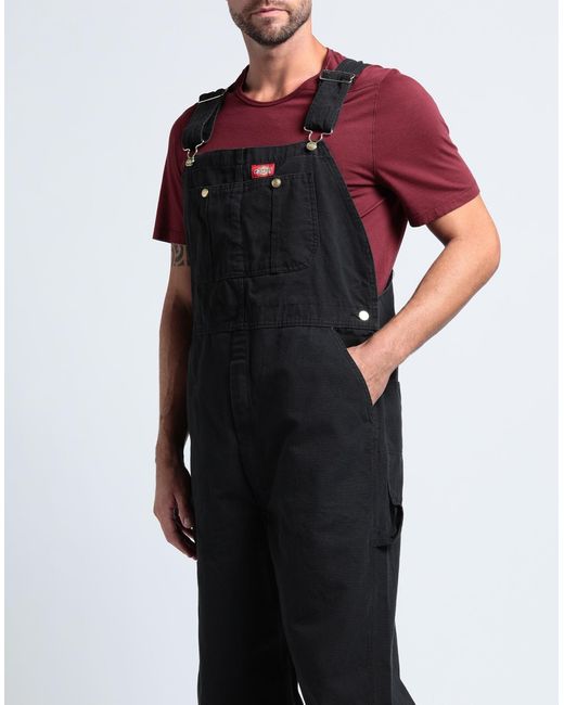 Dickies Black Dungarees for men