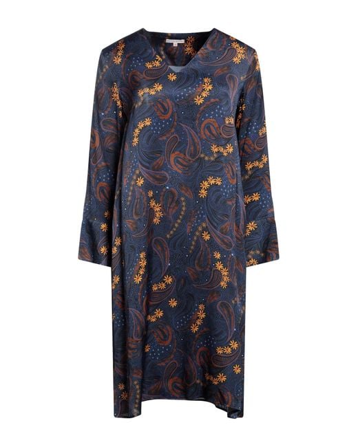 Brian Dales Blue Midi Dress