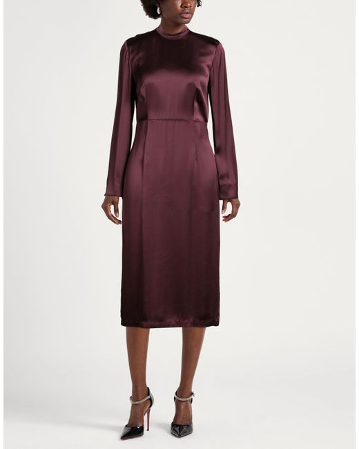 Twinset Purple Midi Dresses