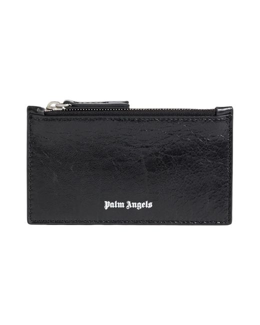 Palm Angels Black Wallet for men