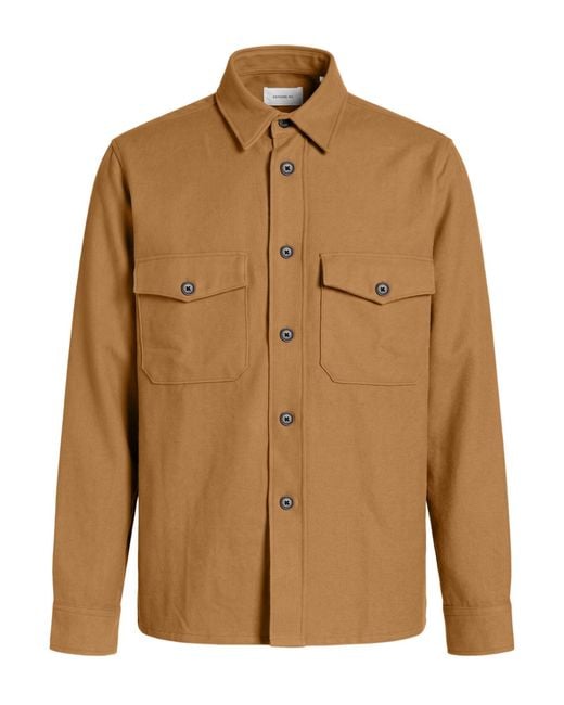 Edition10 Brown Shirts for men