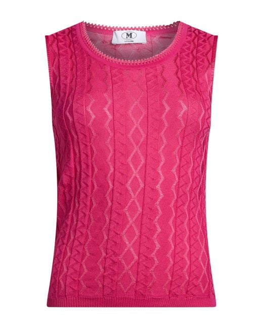 Top Missoni de color Pink