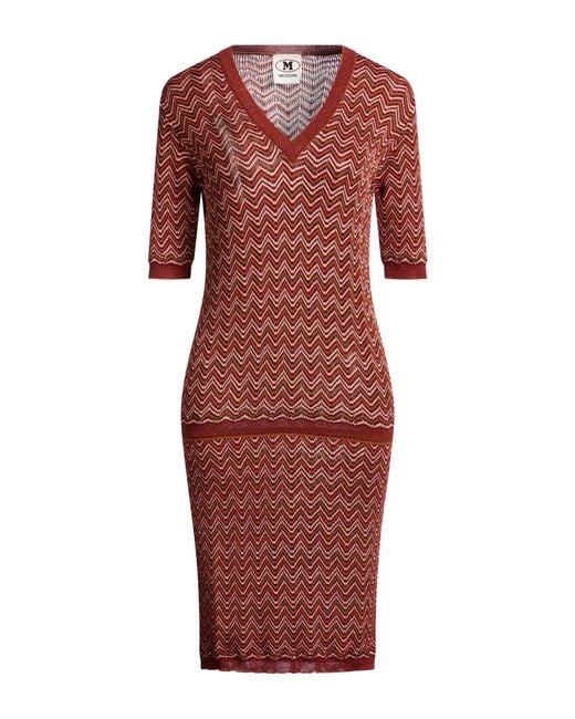 Missoni Red Missoni Mini Dress