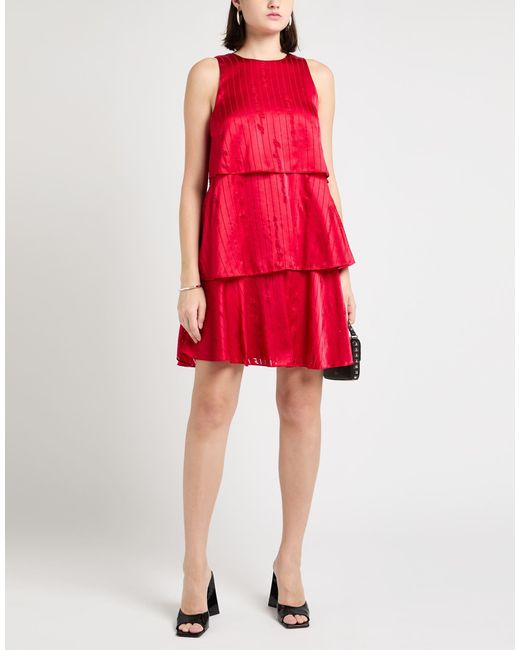 ARMANI EXCHANGE Red Mini Dress