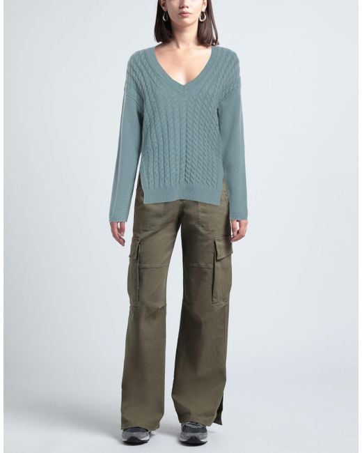 Pullover High en coloris Blue
