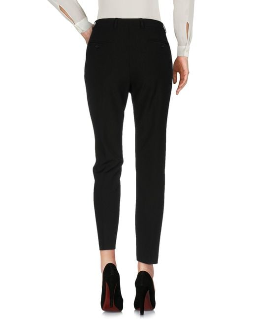 SEVENTY VENEZIA Black Pants Polyester, Elastane