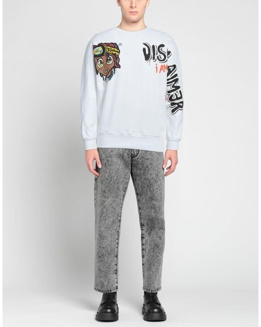 Sudadera DISCLAIMER de hombre de color White