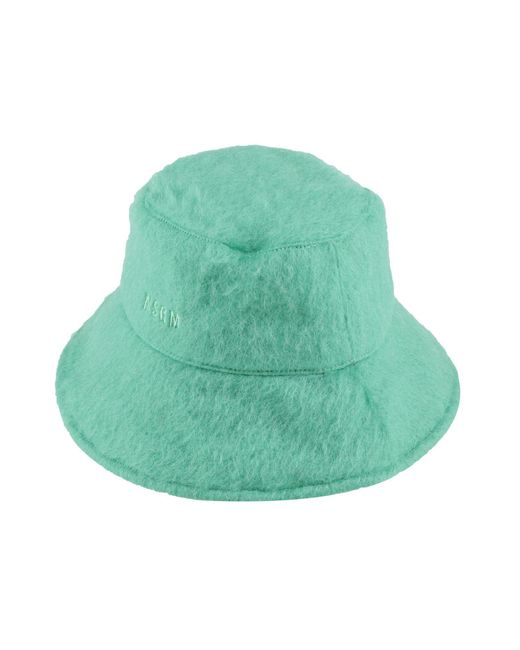 MSGM Green Hat